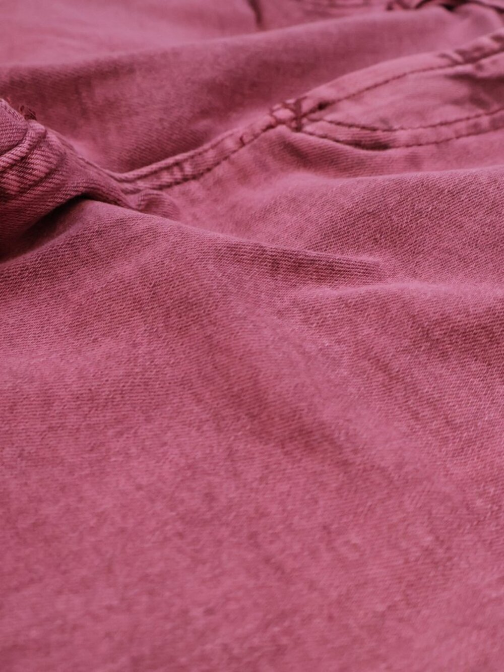 Dear John Blaire Straight Jeans Size 25 Burgundy Stretch Mid Rise Ankle - Picture 5 of 8